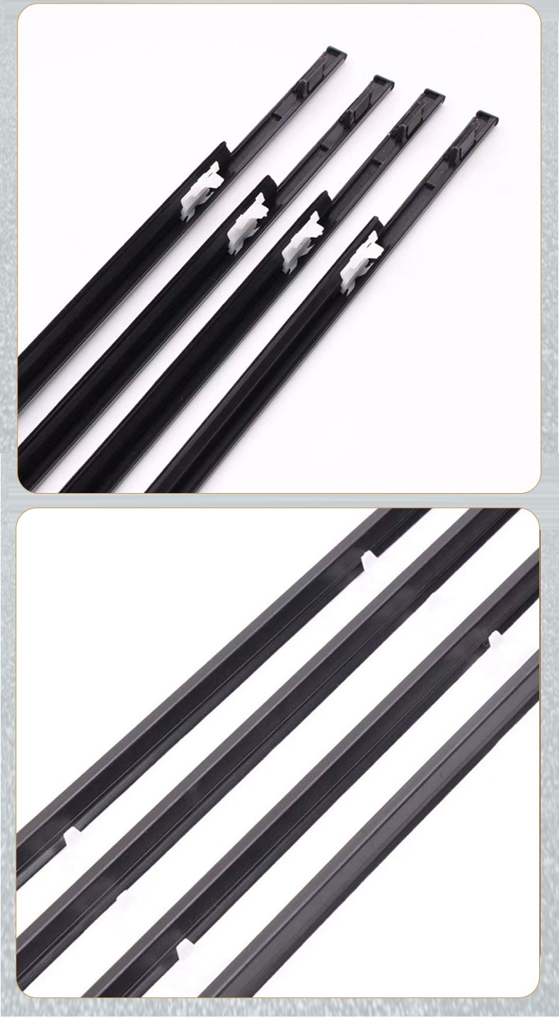 Senya Avanza 2012-2020 Model Soundproofing Edge Sealing Strip Car Water-Blocking Sealing Strip Window Glass Outer Pressure Strip