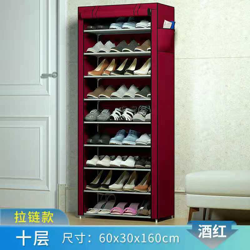 (더블 지퍼 + 사이드 포켓) 9 버건디 10 레이어
