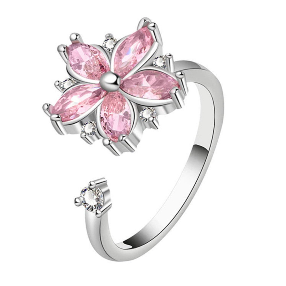 Stylish Fidget Ring For Stress Relief And Anxiety Management_voghion.com