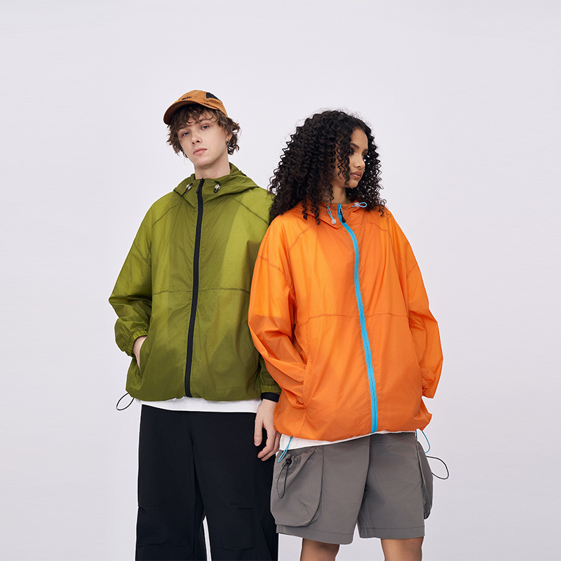 RFSD | 2025 新しい夏の屋外 UPF50 + スキン服軽量コントラストカラー日焼け止め服男性用日焼け止め服|undefined
