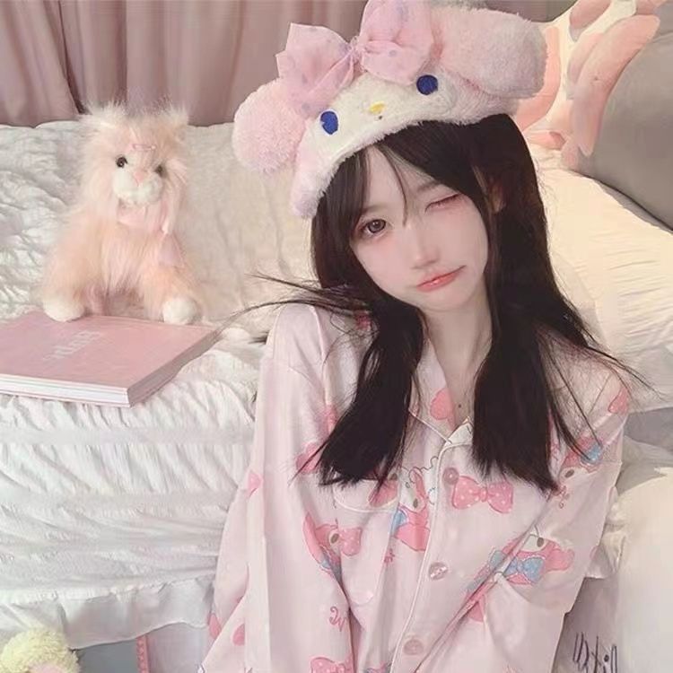 핑크 모자 토끼 - 인기 있고 고품질