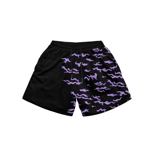 Cross-border foreign trade men's 3D printed casual sports shorts, cartoon beach pants