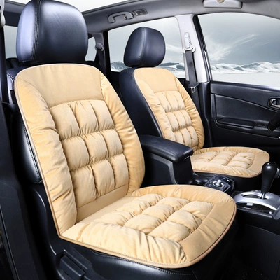 Wool pad: Seat Cushion Non-slip Tie-free Driving