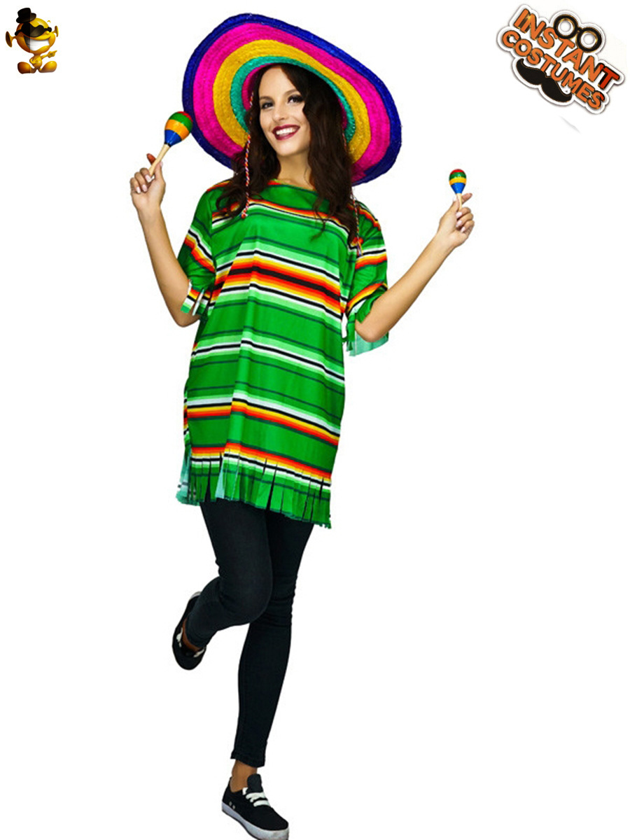 Halloween carnaval adulto estilo mexicano traje etapa traje fiesta étnica traje distribución al por mayor image 5
