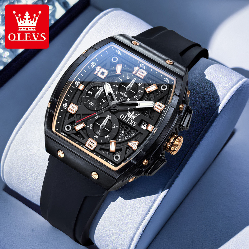 Oris New Quartz Watch Men's Sports Style Large Watch Dial Barrel Type Quartz Watch Men's Business Watch Wholesale