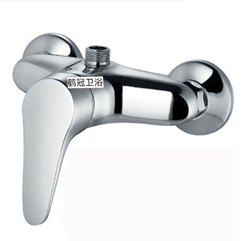 Shower faucet bathtub faucet copper body hot and cold faucet bath faucet