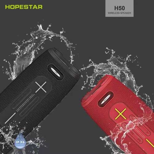 HOPESTA-H50 High-Power Wireless Bluetooth Speaker Outdoor Portable Drum Bag Card Receiver Subwoofer