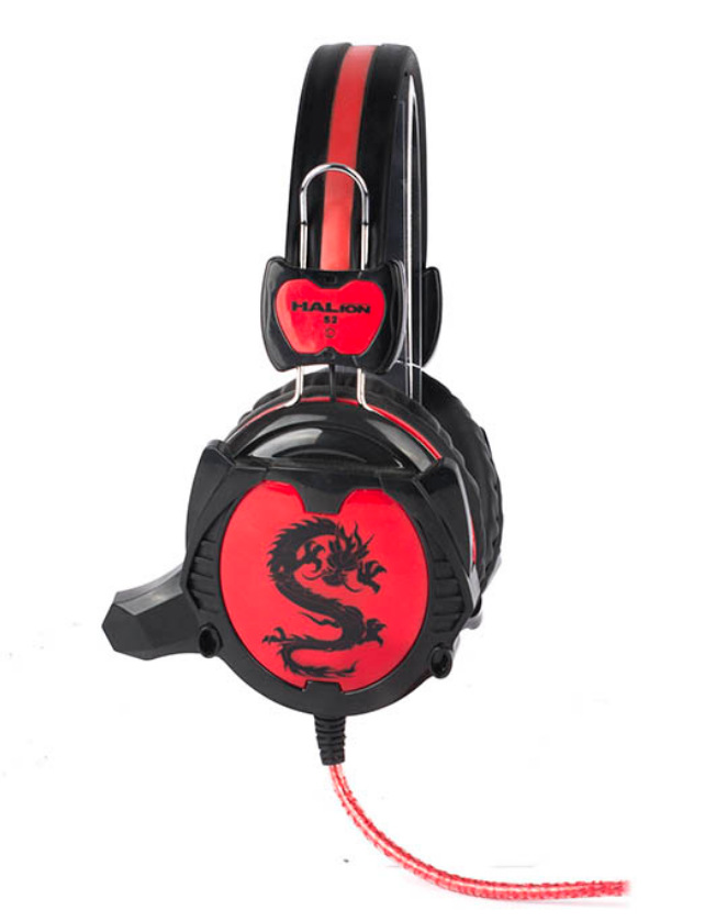 Fabricante en stock 988 Auriculares auriculares con micrófono corto viene con pequeño gancho auriculares con cable USB juego de auriculares