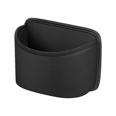 Car Trash Can, Door Storage Box, Foldable Seat Back-Mounted Storage Bag, Storage Box, Car Interior Supplies (Car storage bag/box) - black