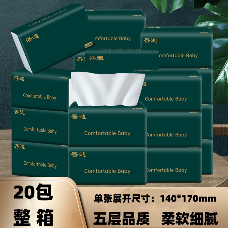 20 Packs of Tissue Paper, 460 Sheets of Household Tissue Paper, Wholesale Toilet Paper, Napkins, Facial Tissues, Manufacturer Direct Delivery 20 Packs of Tissue Paper, 460 Sheets of Household Tissue Paper, Wholesale Toilet Paper, Napkins, Facial Tissues, Manufacturer Direct Delivery