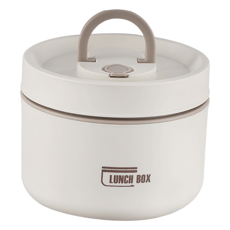 Caja de almuerzo con aislamiento de espuma Caja de almuerzo portátil para oficinistas con tapa Tazón de sopa Palillos Caja de sopa de taza Estudiante de escuela primaria Caja de almuerzo japonesa
