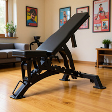 衡康专业健身可调节哑铃凳家用多功能高端卧推平凳减肥健身飞鸟凳