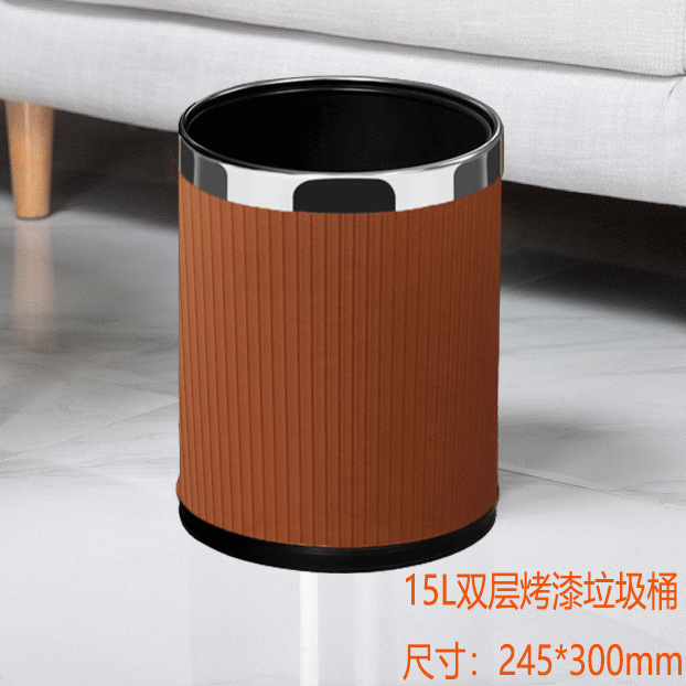 Hogar creativo de doble capa de basura sala de estar Oficina de gama alta Nordic cocina dormitorio baño Baño estrecho hueco