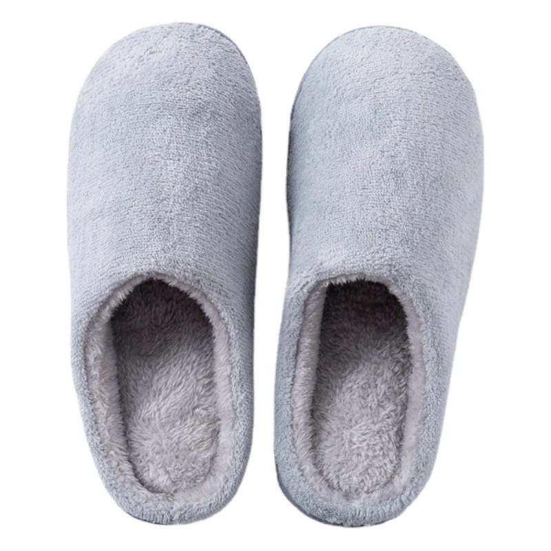 Зимние домашние тапочки для пар, теплые, осенне-зимние, мужские и женские, на мягкой нескользящей подошве, с флисовой подкладкой, хлопковые тапочки оптом, мягкие и теплые