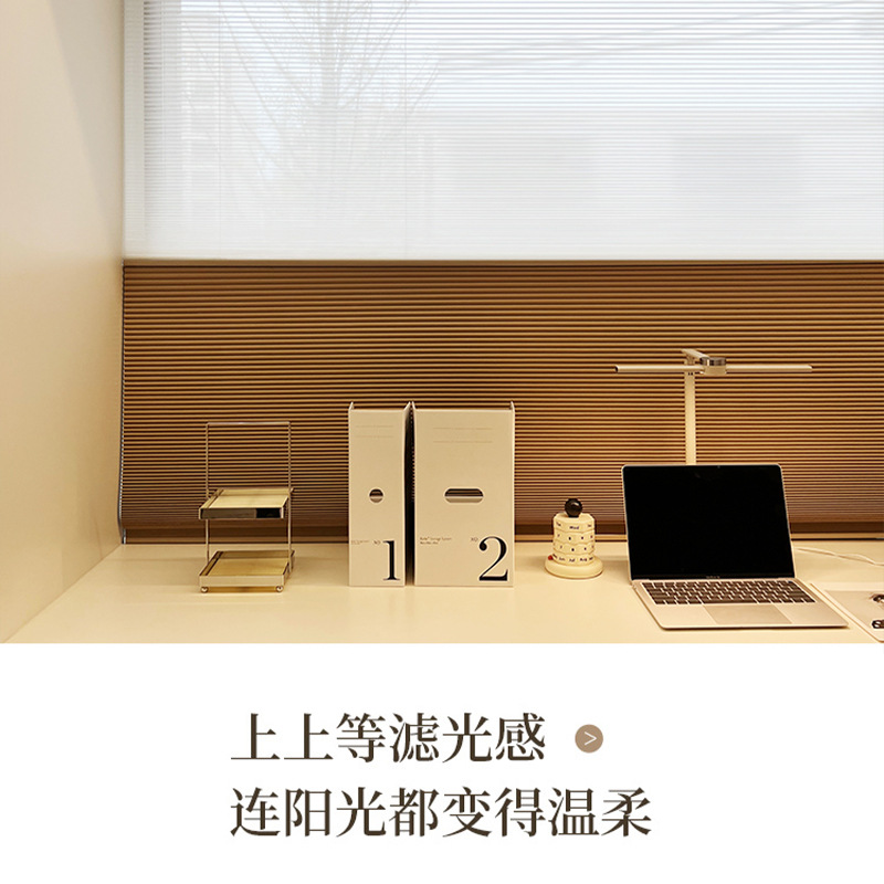 Fábrica directa de aislamiento solar día y noche colmena cortina dormitorio balcón oficina cortina de órgano doméstico cortina de sombra completa