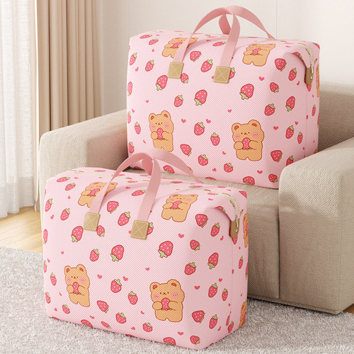 Large storage bag for home, clothing and bedding, organization bag for kindergarten, carry-on bag, moving packing bag