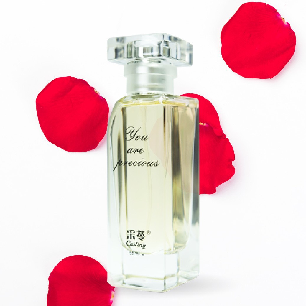 新款采苓品牌玫瑰之约55mL中性经典香水网红男士女士小样套装费洛