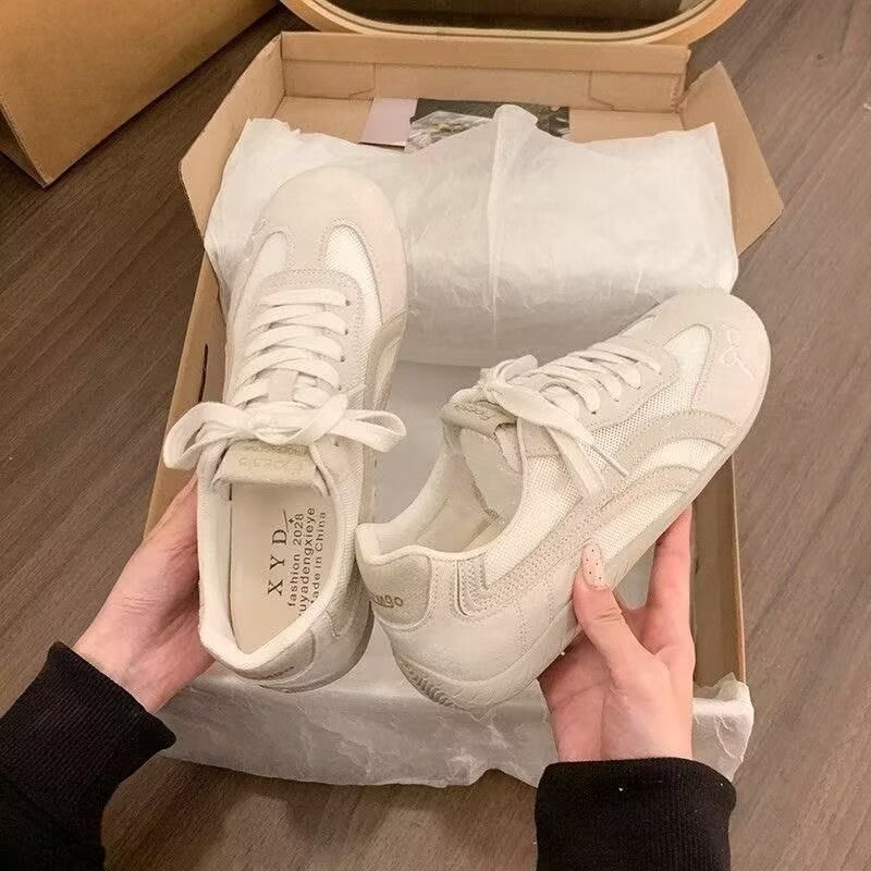 2026 New Summer Flat-soled Women's Casual Shoes, Breathable Mesh, Versatile Soft-soled Casual Sports Sneakers
