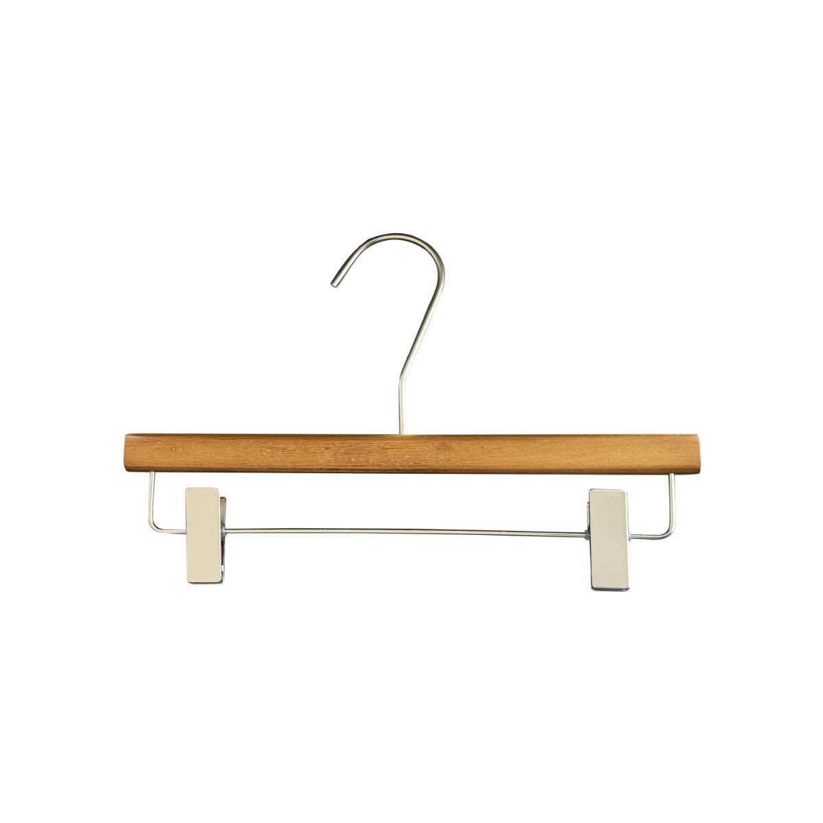 Pantalones de madera sólida percha de pantalones de madera percha de pantalones de madera percha de pantalones de ropa antideslizante sin marcas fuerte tienda de ropa