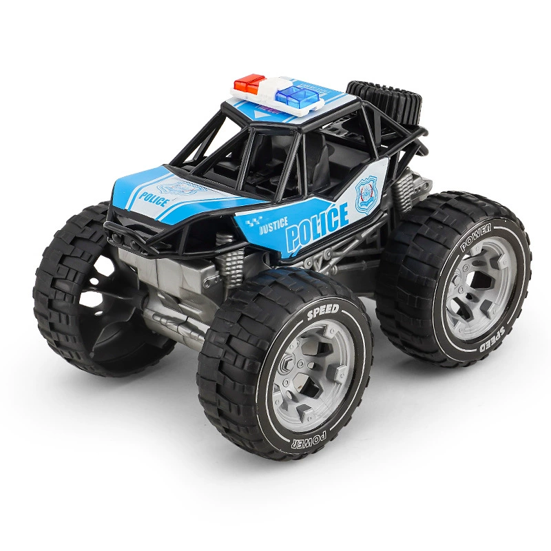 Большая полицейская машина, инерционная игрушечная машина, реалистичная модель для мальчиков, внедорожник, полицейский для ребёнка, подарок на день рождения