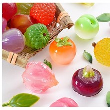 夜光高透水果之家渐变大号灯笼果diy装饰品直播盲袋对对碰小摆件
