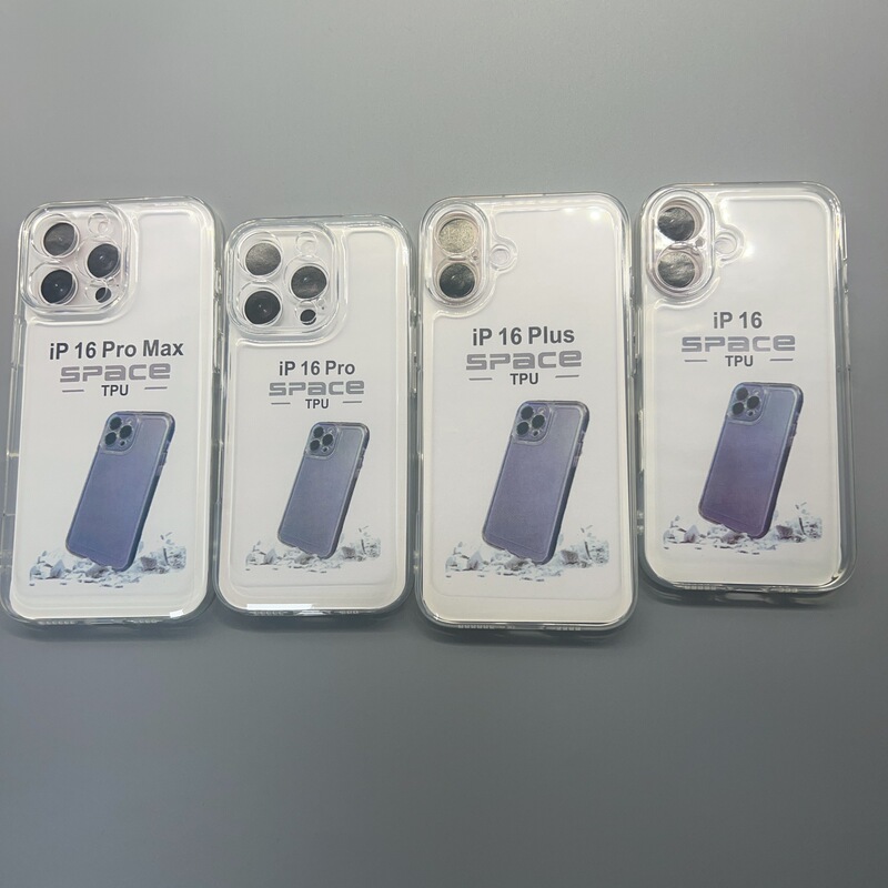 Transparent Space Shell for Apple 17 Pro Max Suitable for iPhone 16 Phone Case 14/13 Soft 15 Soft DIY Graphic Design