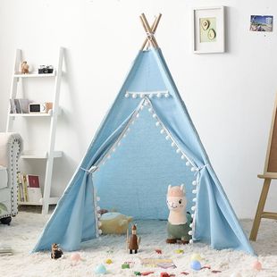 Children's Small Tent Game House Nordic Indoor Boys Baby Toy House Indian Girls Home Public Painting Wen Wu