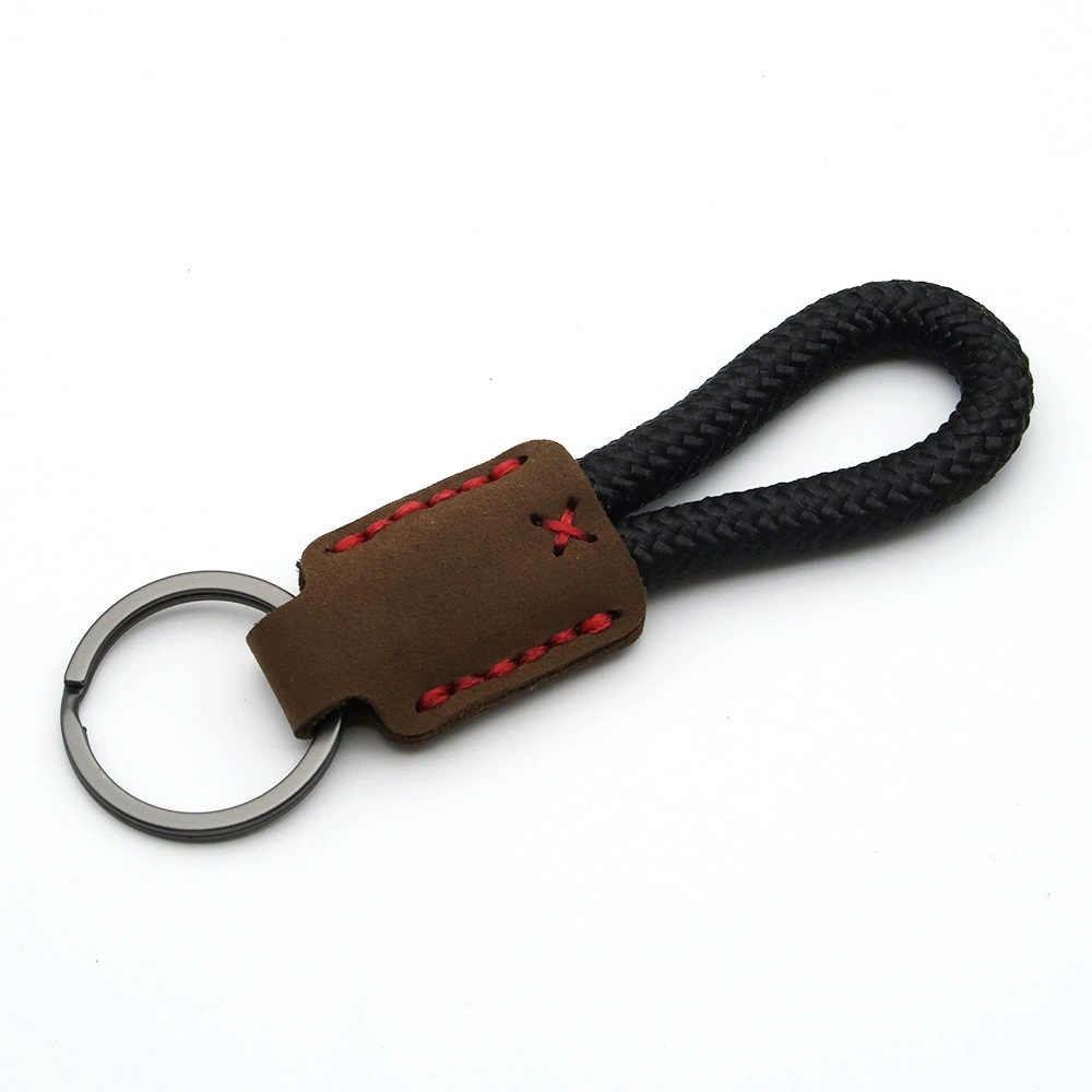 Keychain handmade, pendant, matte universal strap, DIY, genuine leather