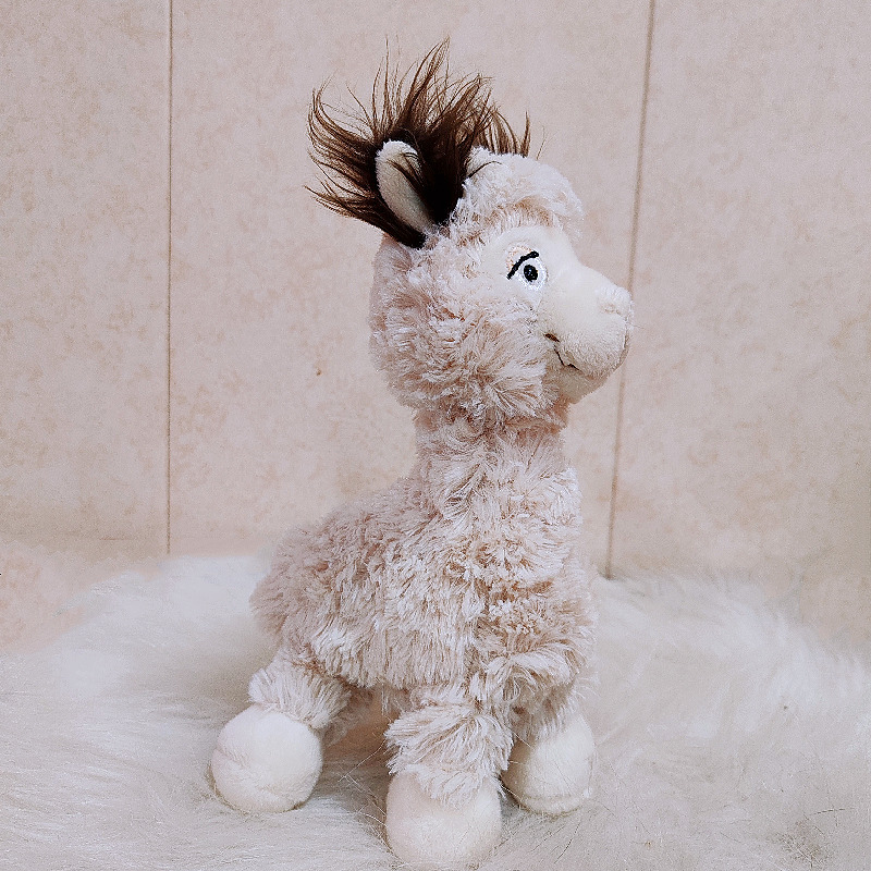 Lindo peluche realista de búho, muñeco de alpaca, animal de peluche para niños, almohada, regalo de cumpleaños, venta al por mayor