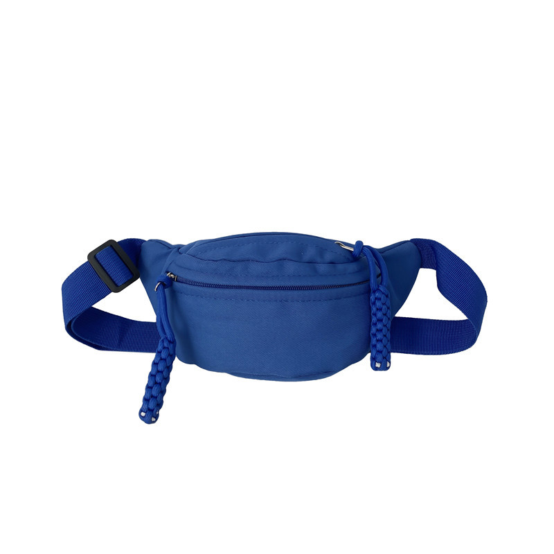 Bolsa pequeña para niños de estilo coreano nuevo macaron color sólido bolsa pequeña bolsa de pecho moda chico bolsa de mensajero estilo occidental bolso de la cintura del bebé