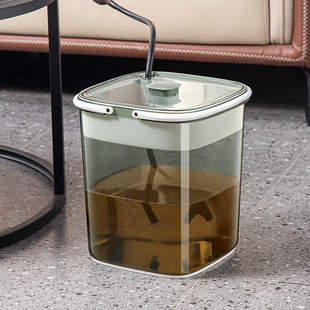 Tea Bucket Tea Residue Bucket Drainage Pipe Waste Bucket Kung Fu Tea Set Accessories Household Tea Tray Tea Ceremony Tea Table Garbage Tea Bucket