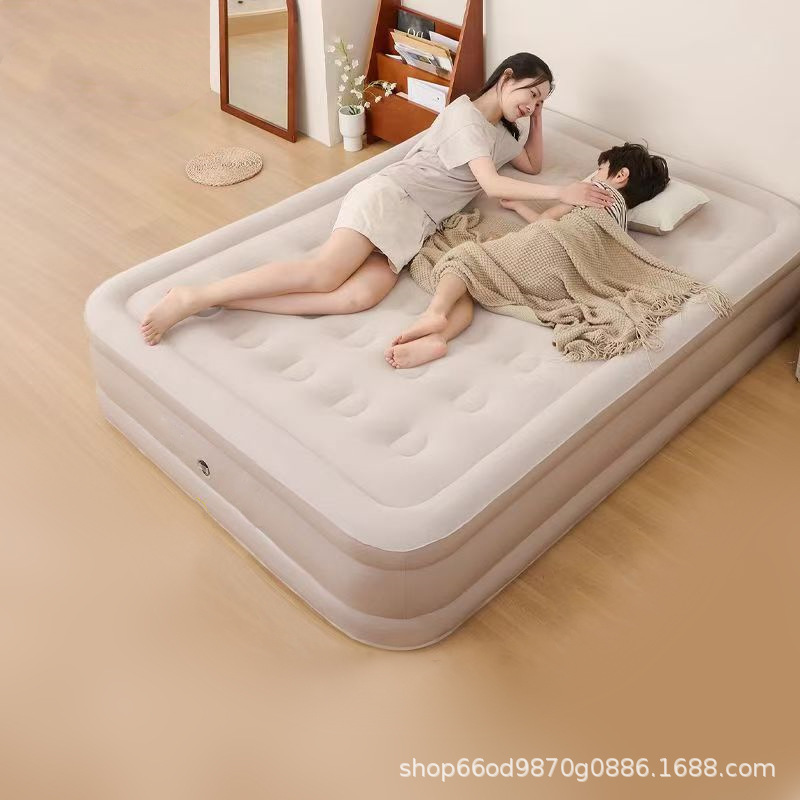 Inflatable Mattress Outdoor Portable Camping Camping Floor Lunch Break Folding Air Bed Self-Charging Thickened Inflatable Bed Inflatable Mattress Outdoor Portable Camping Camping Floor Lunch Break Folding Air Bed Self-Charging Thickened Inflatable Bed