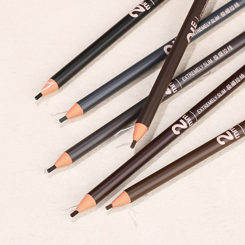 Хэнь сы Eyebrow pencil with cord, новая коллекция, длительный эффект, натуральная и постоянная формула, не смазывается, для начинающих