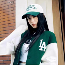 2024春秋新款 MLB 男女同款经典logo刺绣运动休闲棒球服夹克外套