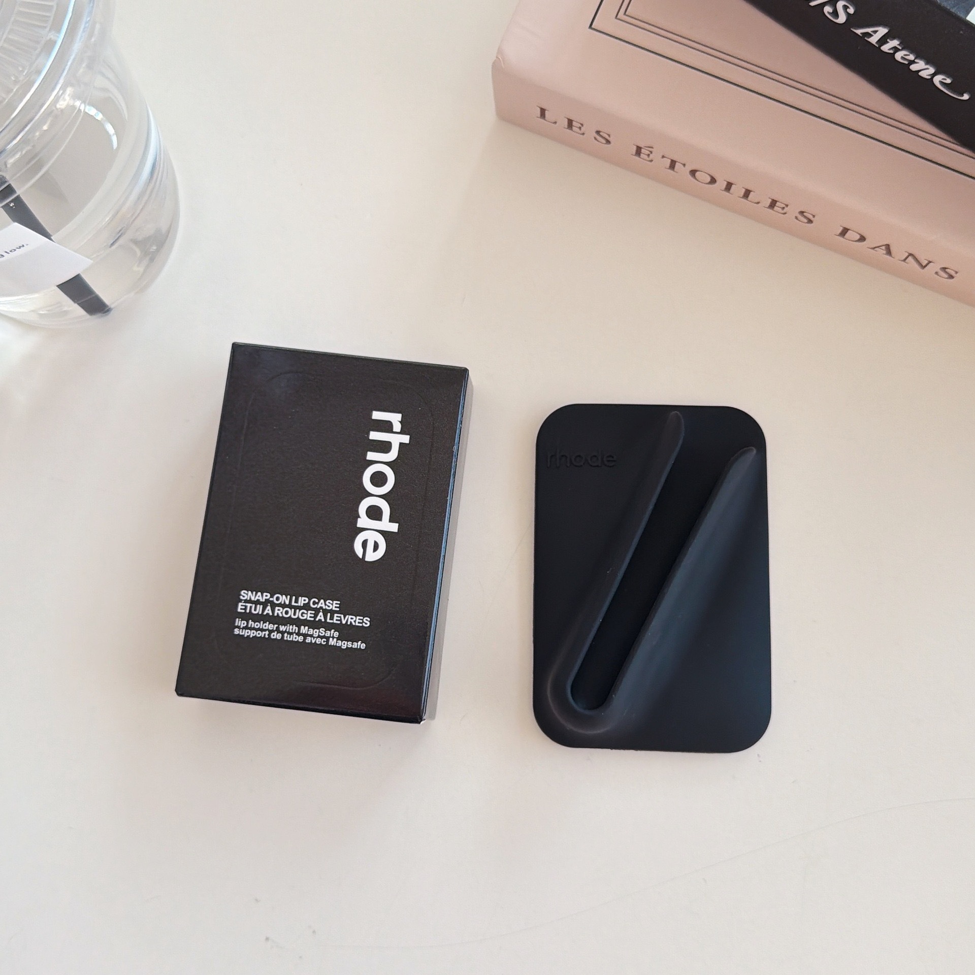 Soporte Adhesivo para Lápiz Labial de Silicona, Protección contra Caídas, para Celular
