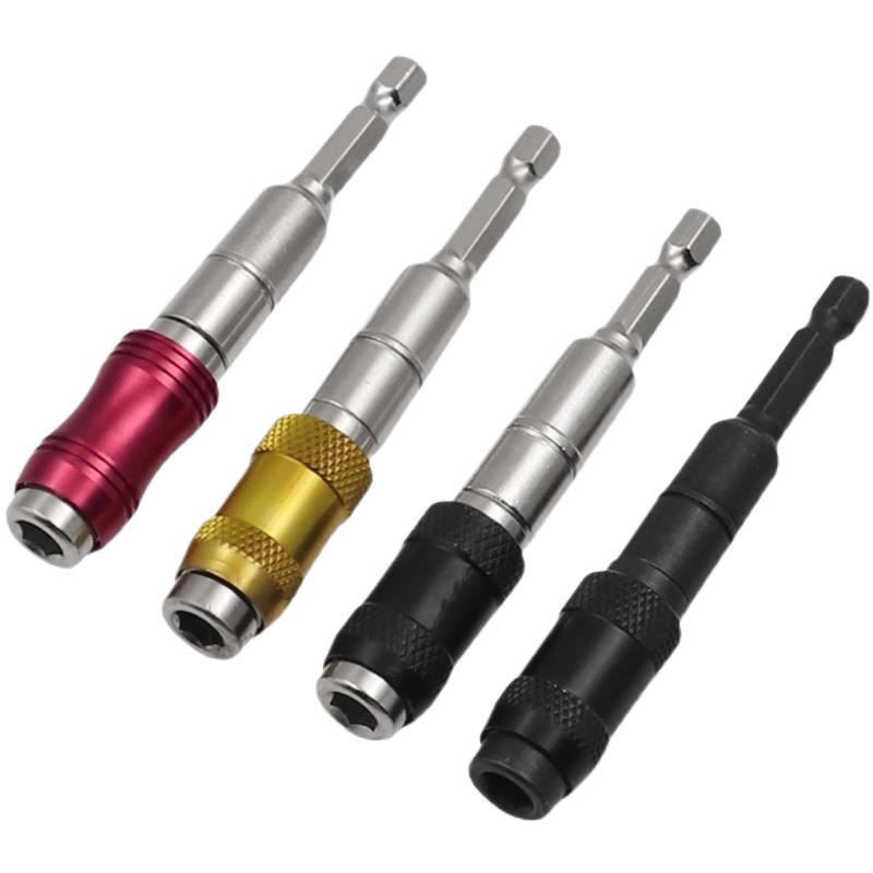 Vástago hexagonal, varilla de conexión universal magnética, varilla de conexión autobloqueada, taladro eléctrico, destornillador, cabezal de conversión rápida, varilla de extensión universal