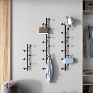 Light Luxury Punch-Free Door Hook Entrance Hook Porch Decoration Wall Hanger Fitting Room Clothes Hook Wall Hanging Coat Rack