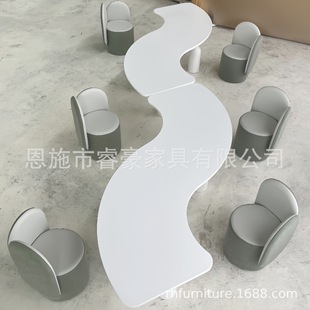 Zdh Kindergarten Early Education Center Kidsren's Learning Table Suspended Floor Play Table Reading Table Can Be Customized