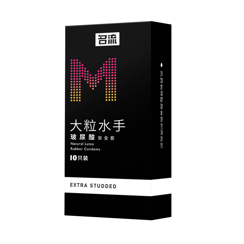 Condones de celebridad serie M-marineros de granos 10 paquetes de condones sexuales para parejas sexuales para adultos productos de planificación familiar