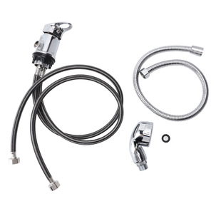 Hair salon shampoo bed faucet square hand twist switch barber shop hair shop shampoo bed accessories