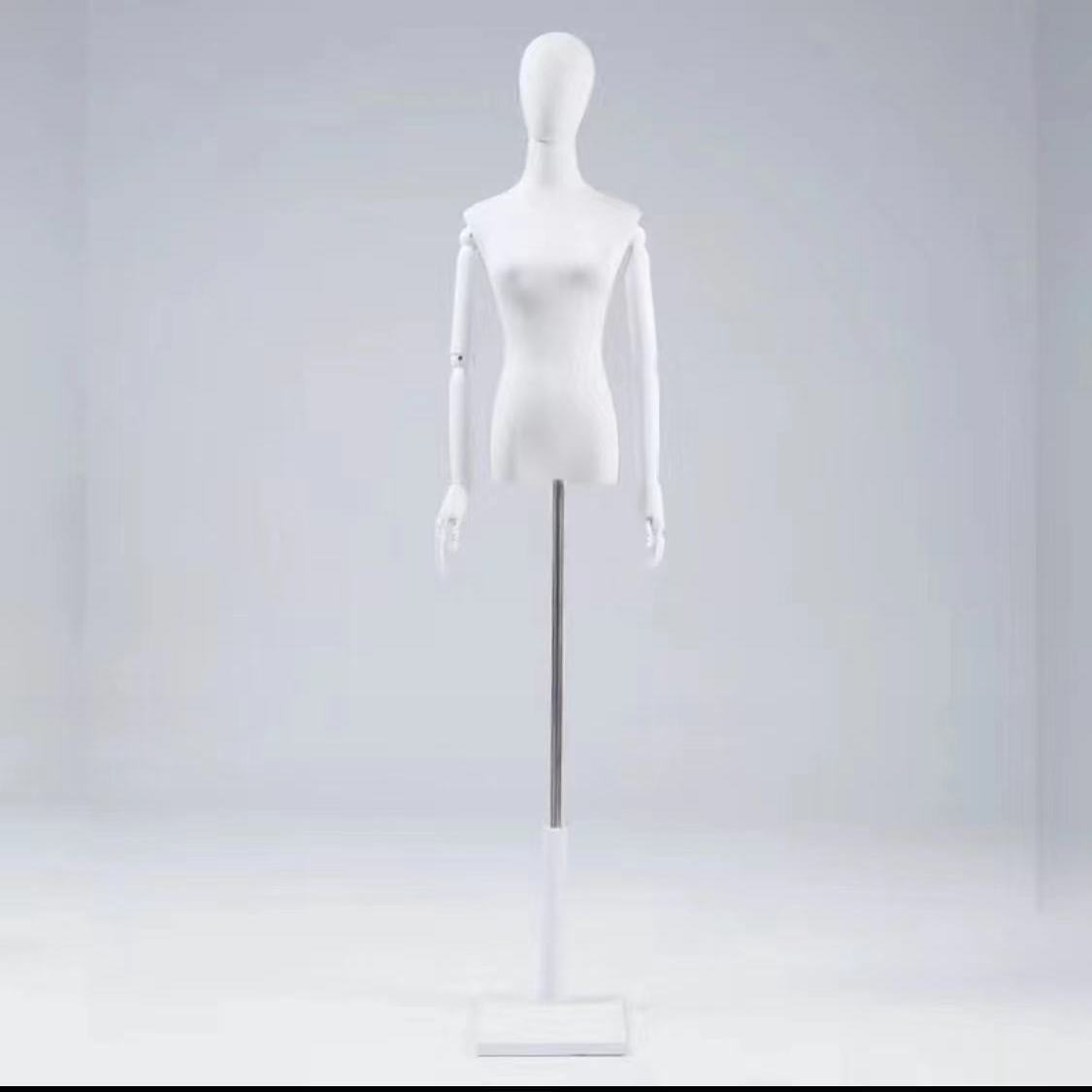 Modelo de boda accesorios ventanas de tienda de ropa de mujer en blanco y negro estante de modelo de cuerpo completo estante de exhibición de vestido image 13
