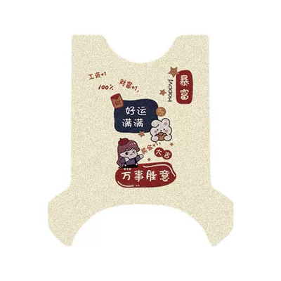 Electric vehicle foot mat TDT24322Z Electric Car Silk Ring - knife-hotspot-chinese-style-version-full-of-good-luck