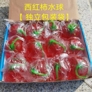 Egg Tomato Ball Children's Toy Double Yolk Egg Sticky Stress Relief School Area Frog Squeeze Toy