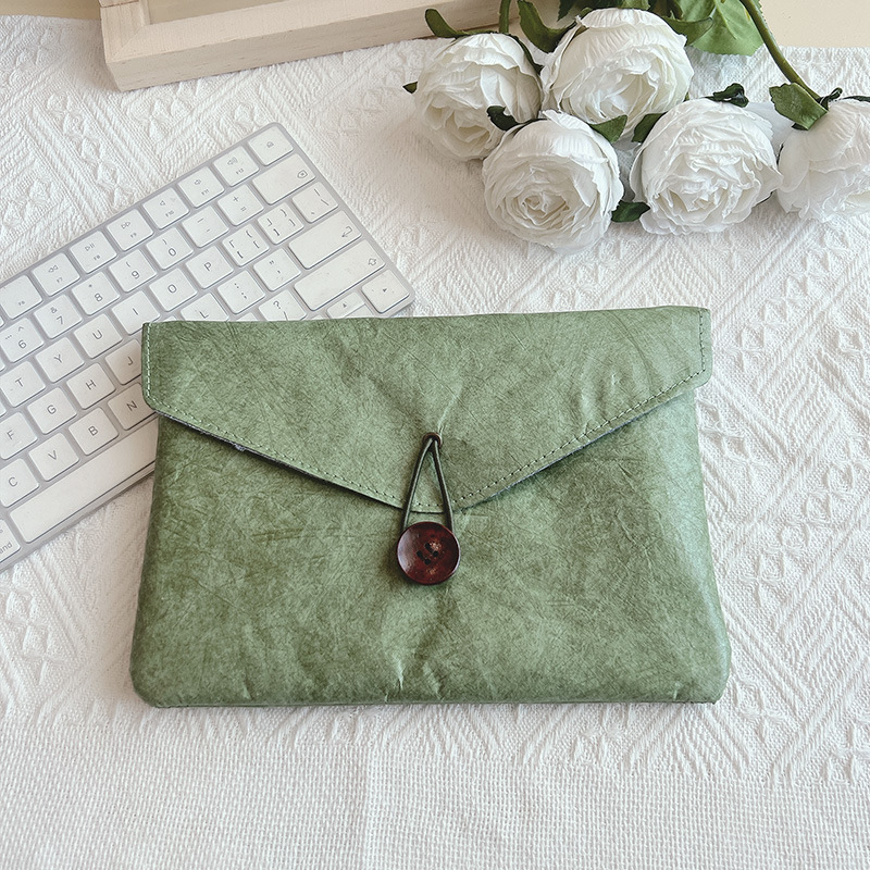 Manufacturer Dupont Paper Laptop Bag Waterproof and Wear-Resistant Clutch Bag Tablet Non-Magnetic Inner Bag Extremely Light and Non-Magnetic Manufacturer Dupont Paper Laptop Bag Waterproof and Wear-Resistant Clutch Bag Tablet Non-Magnetic Inner Bag Extremely Light and Non-Magnetic