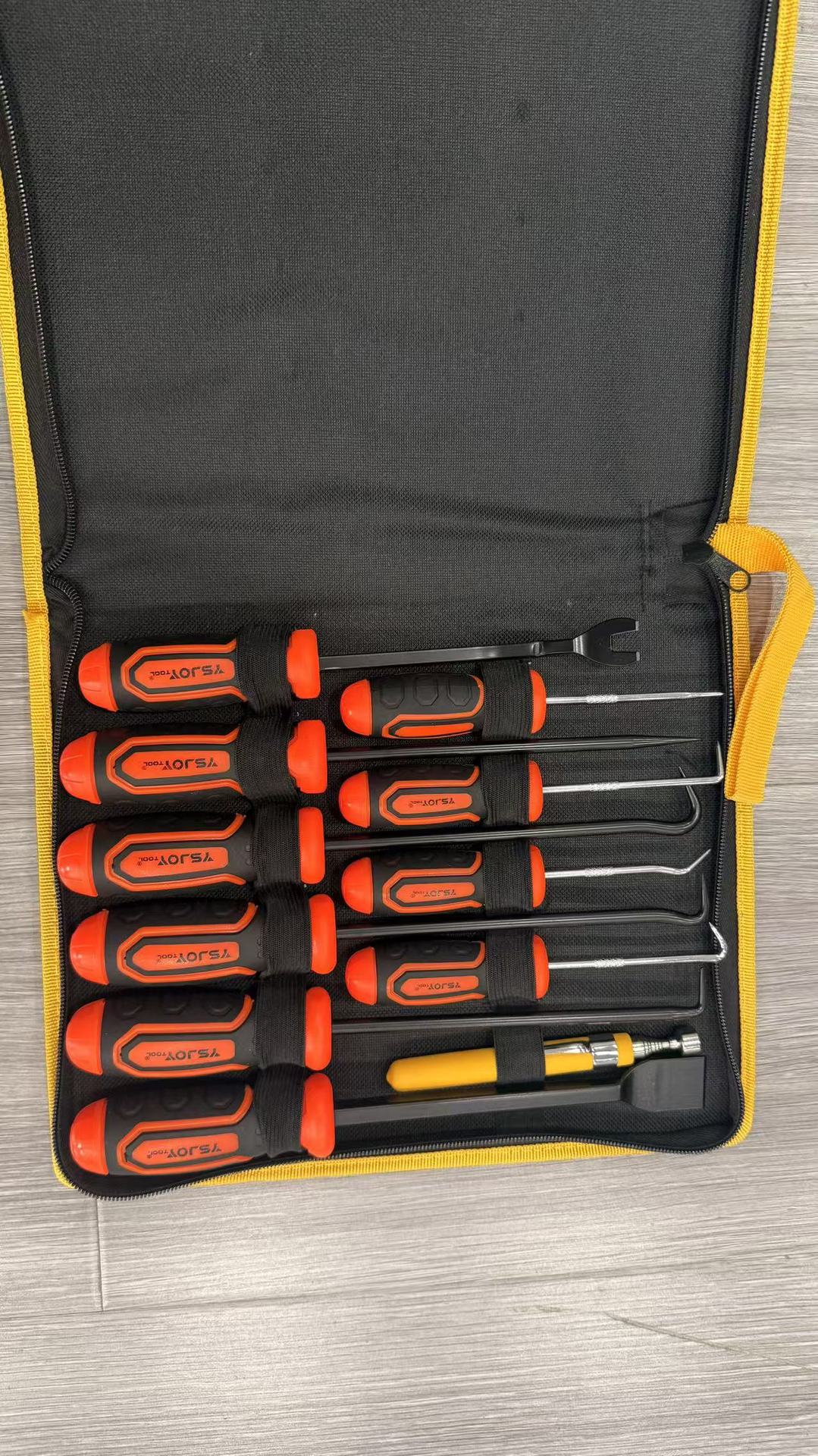 Automotive Oil Seal Puller Set 11-Piece Oil Seal Remover Special Tools for Auto Repair and Disassembly from the Source Factory