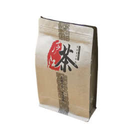 印刷牛皮纸八边封茶叶食品袋 自封直立防潮包装袋 茶叶塑料密封袋