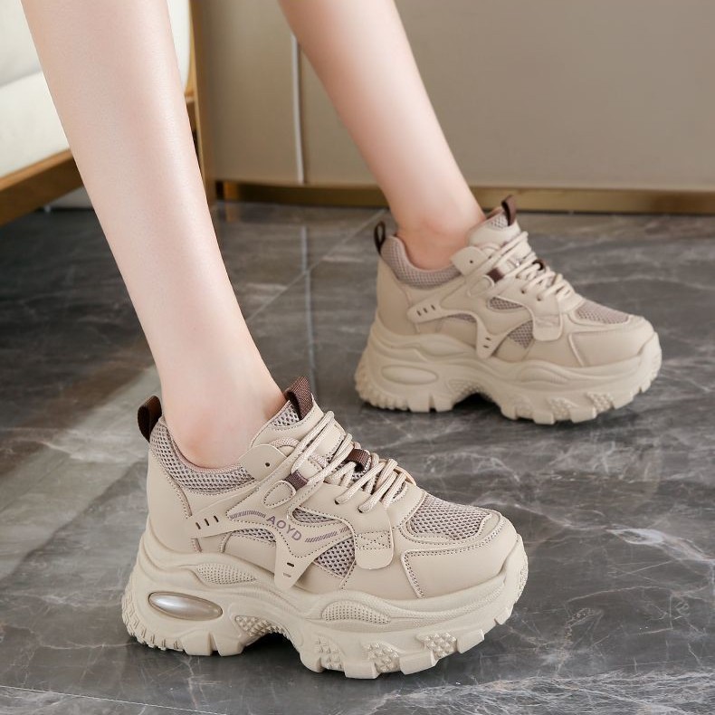 Autumn casual breathable soft heel