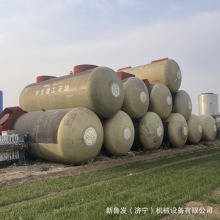 二手卧式铁罐地埋罐外部玻璃钢防腐柴油汽油地埋储油罐变压器油罐