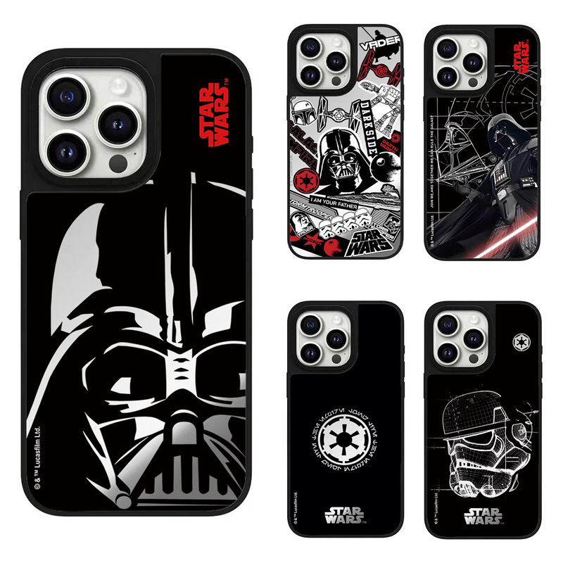 High-Quality iPhone 17 Pro Phone Case, Star Wars Collaboration Model, Cool Mirror Case for Apple 16, 15C Case High-Quality iPhone 17 Pro Phone Case, Star Wars Collaboration Model, Cool Mirror Case for Apple 16, 15C Case