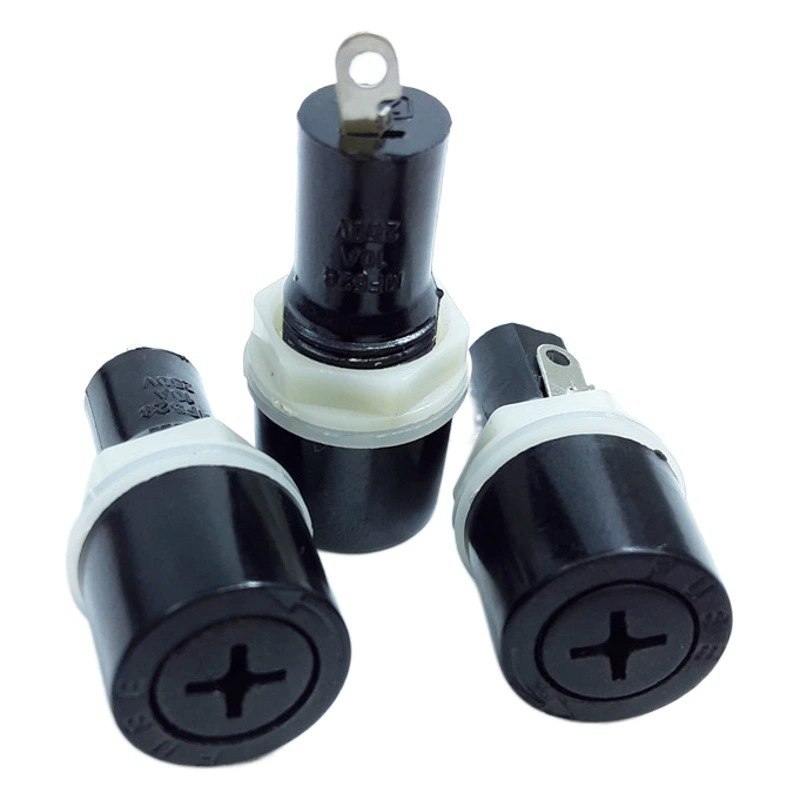 Высококачественное сиденье защитной трубки 528, устойчивый к высоким температурам, бакелитовый держатель предохранителя из стекловолокна/250 В 5*20 держатель предохранителя